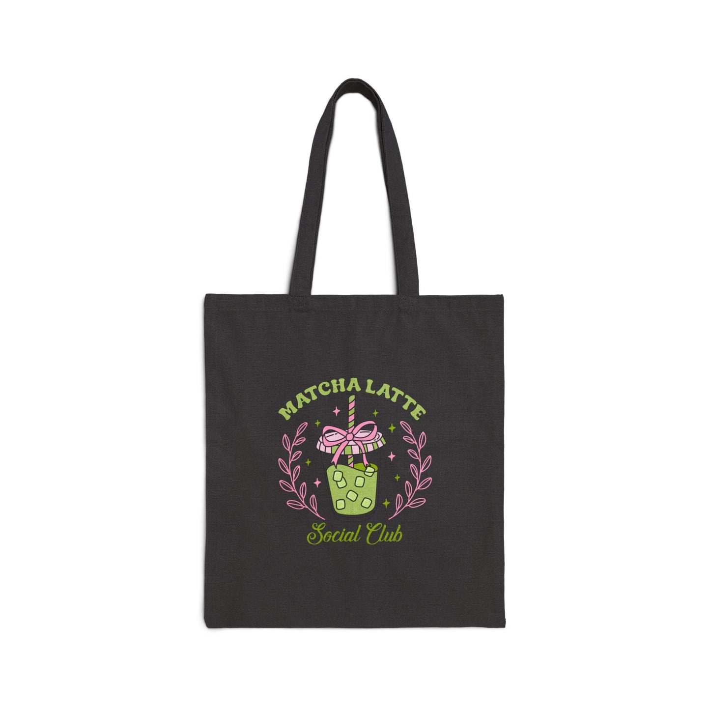 Make Matcha Cotton Tote Bag