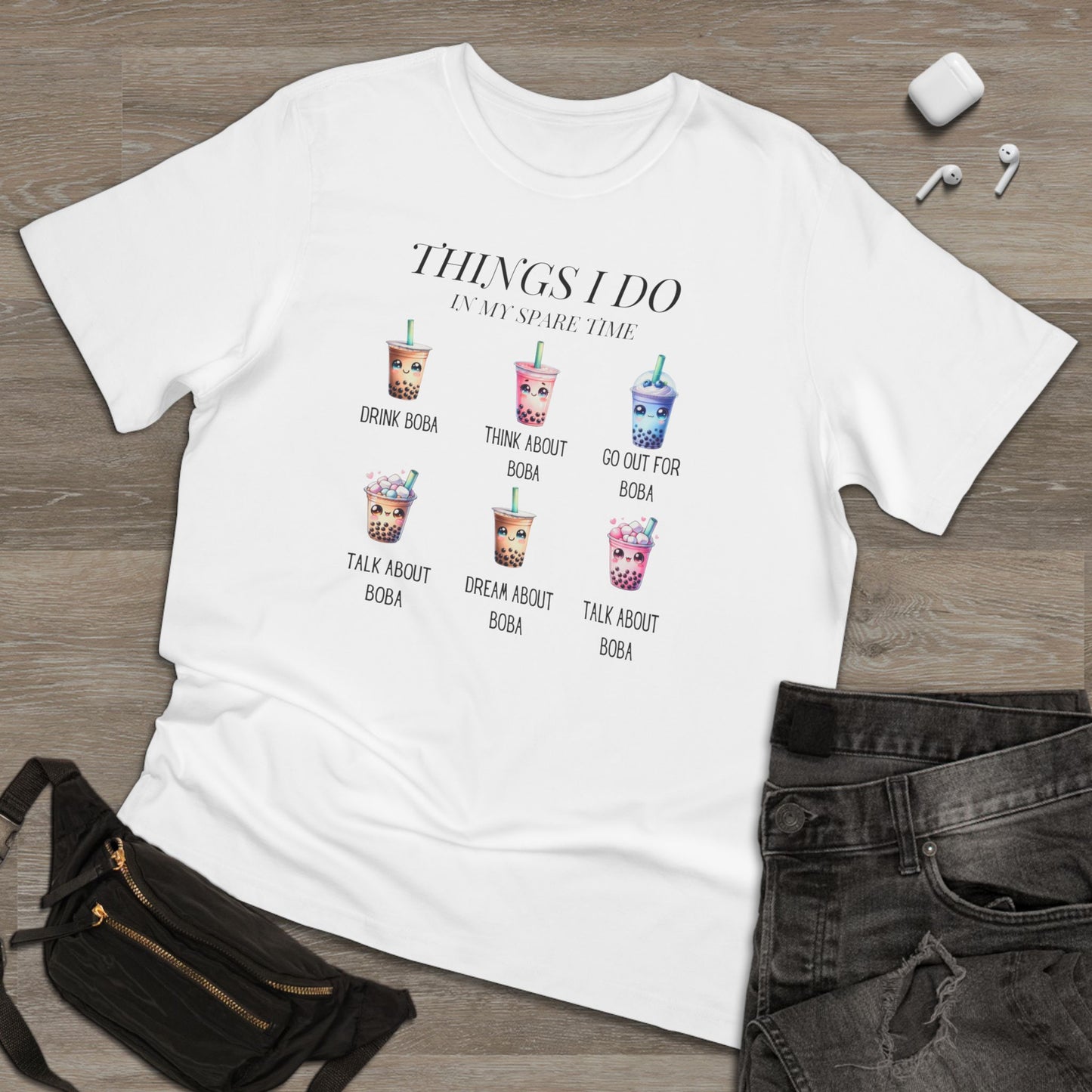 Things I do - Boba Lover's T-Shirt