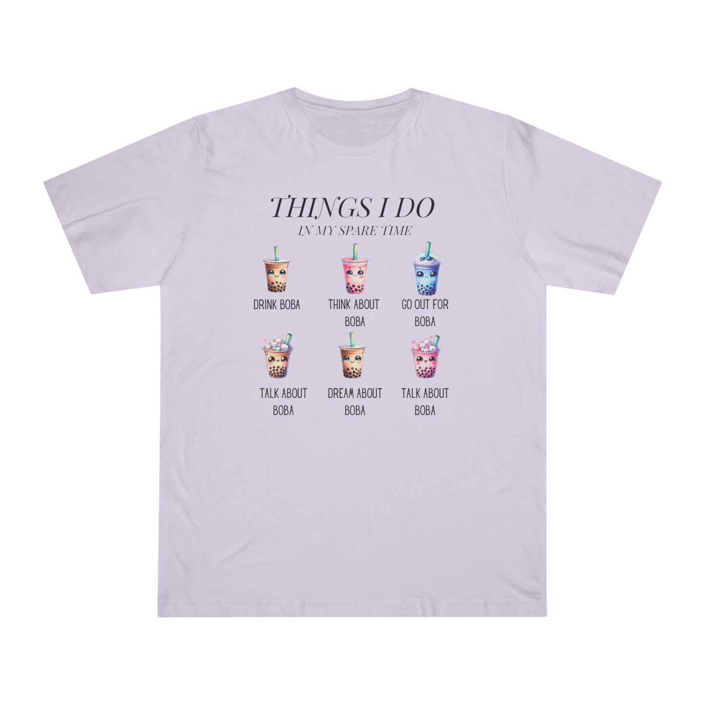Things I do - Boba Lover's T-Shirt