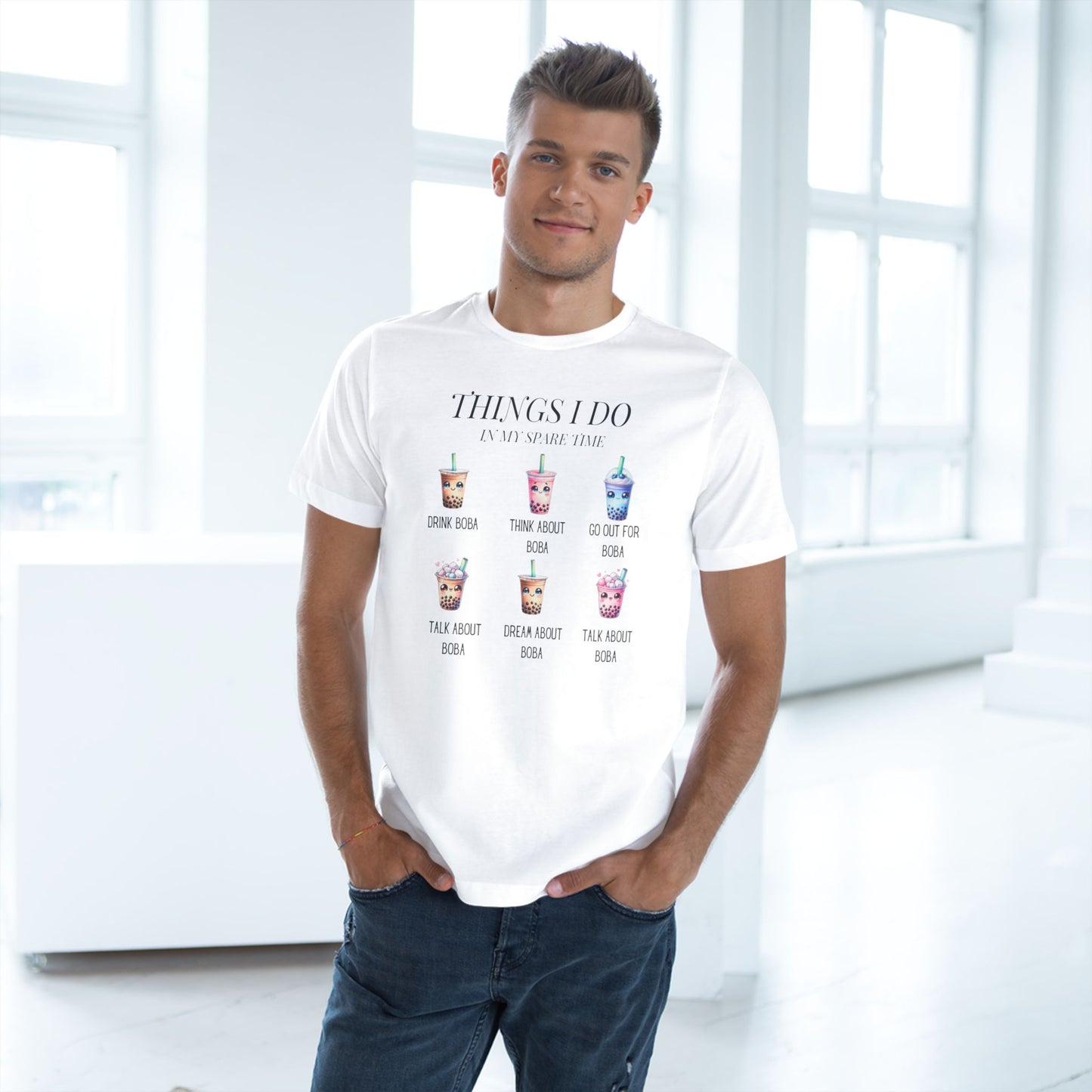 Things I do - Boba Lover's T-Shirt
