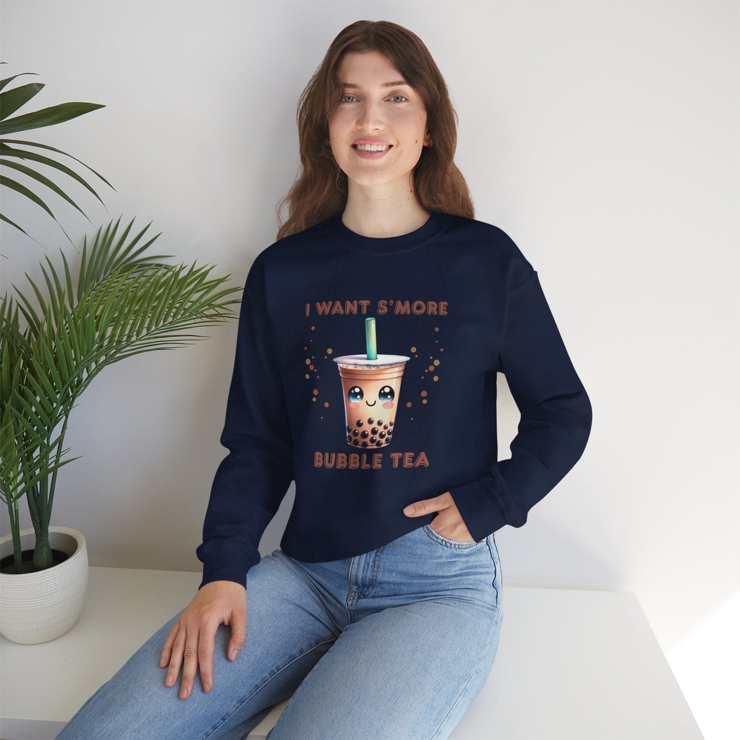 Bubble Tea Crewneck Sweatshirt