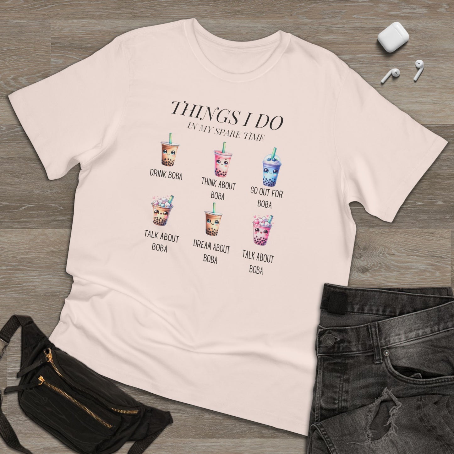 Things I do - Boba Lover's T-Shirt
