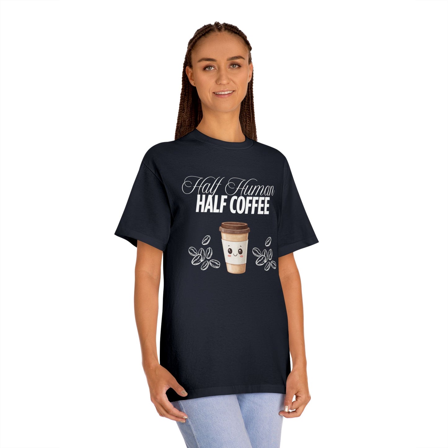 Half Human Half Coffee Unisex Classic Tee
