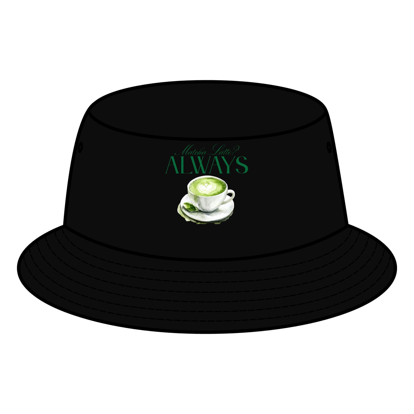 Matcha Latte Always Bucket Hat