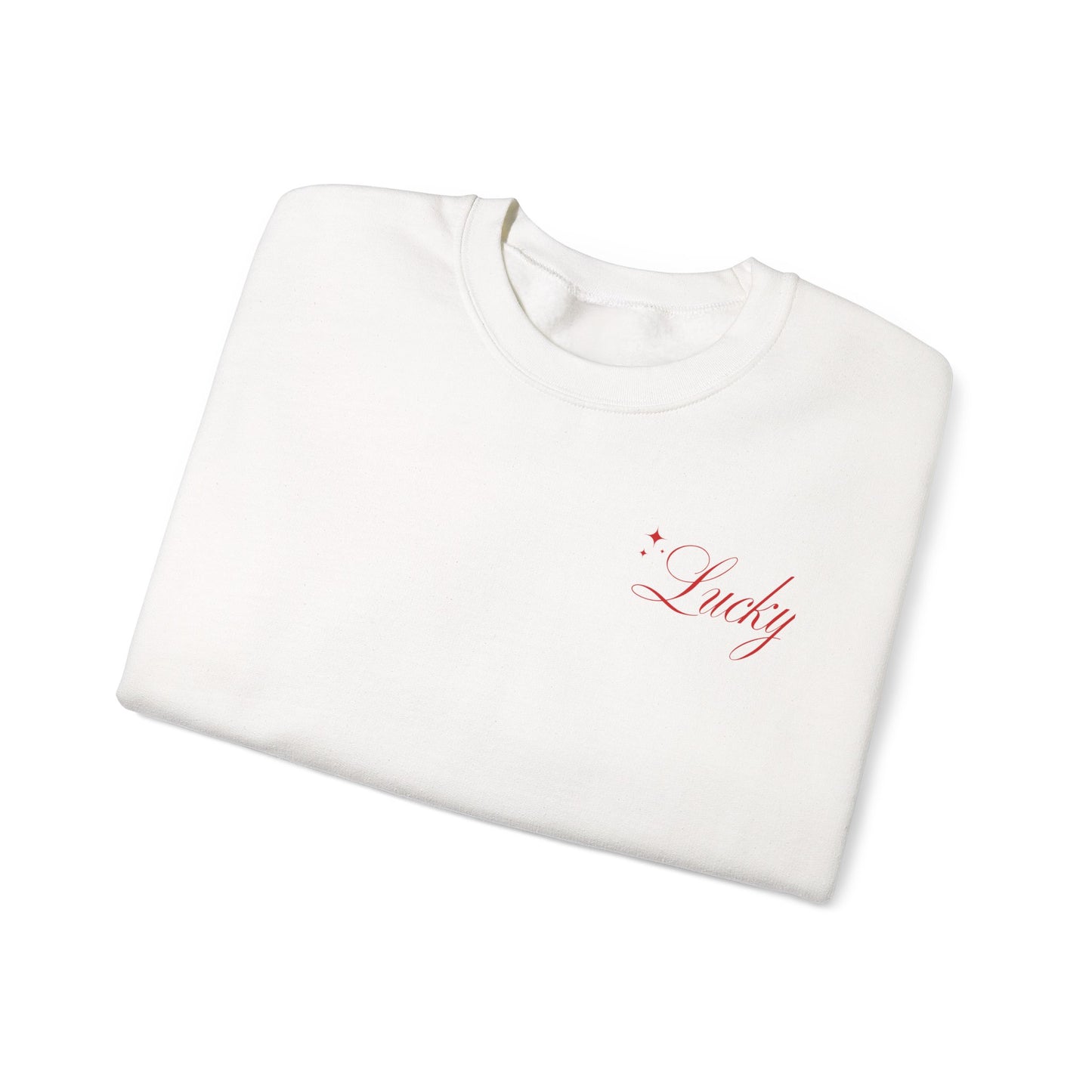 Lucky - Unisex Crewneck Sweatshirt - With wrist text
