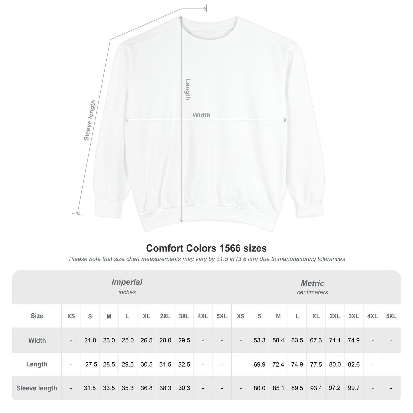 I’m a Lover - Unisex White Garment-Dyed Sweatshirt