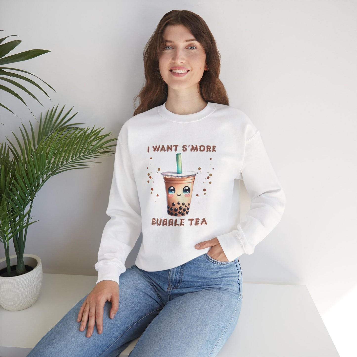 Bubble Tea Crewneck Sweatshirt