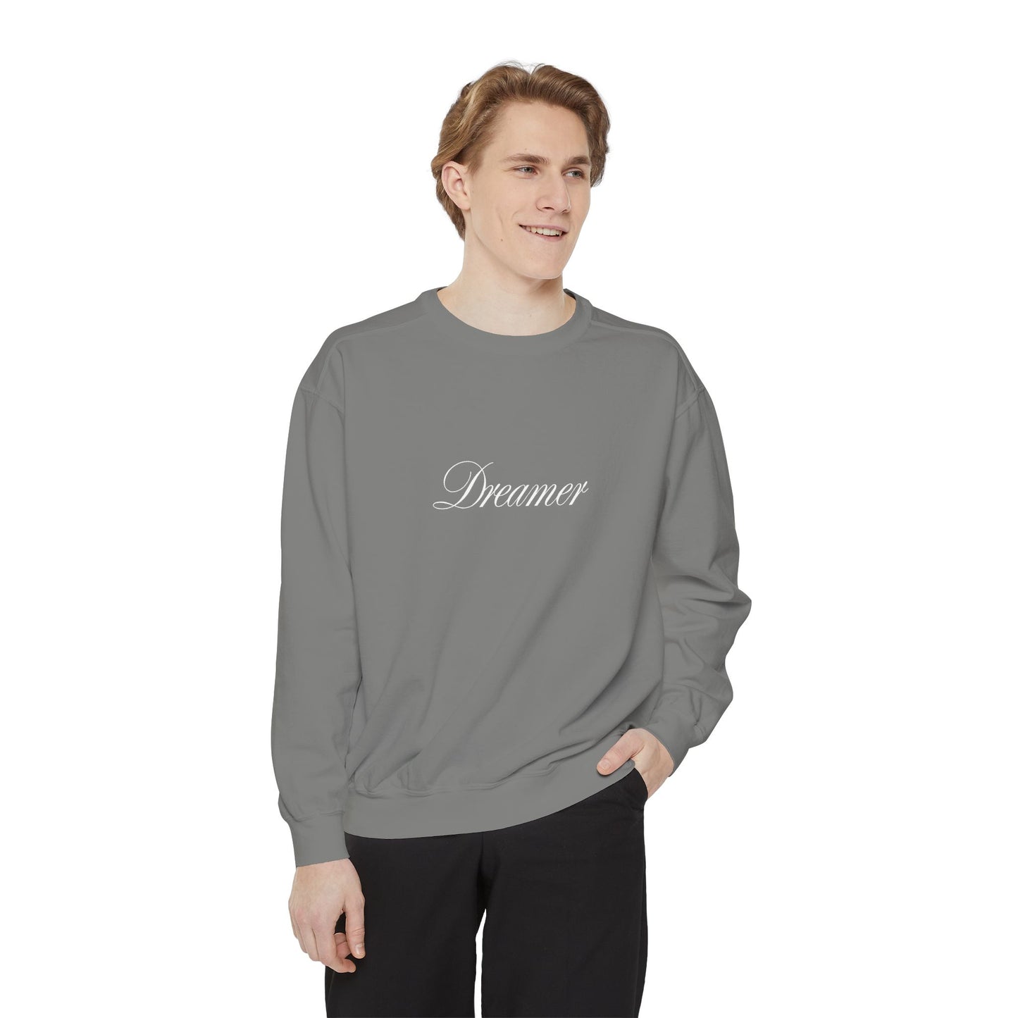 Dreamer Unisex Garment-Dyed Sweatshirt