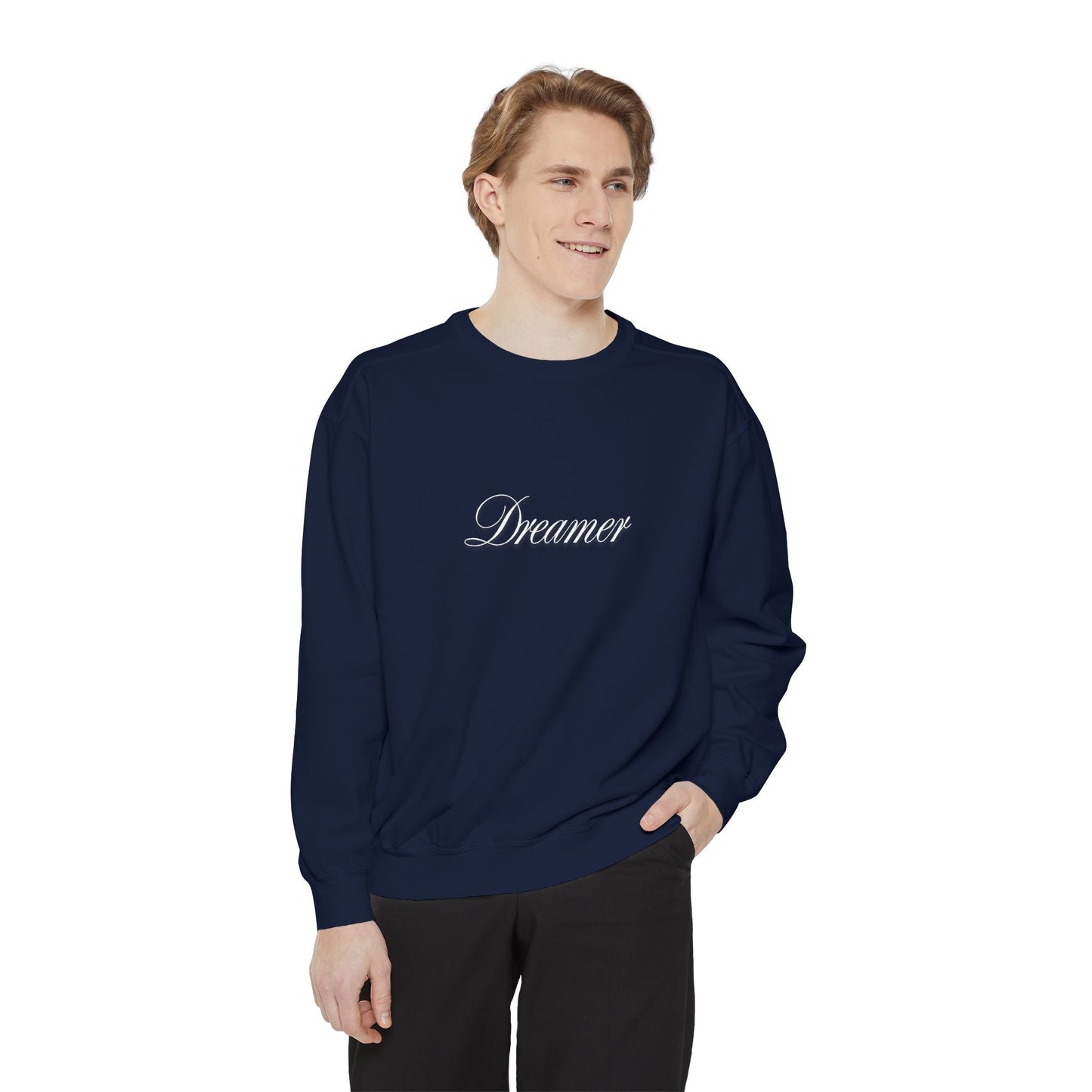 Dreamer Unisex Garment-Dyed Sweatshirt