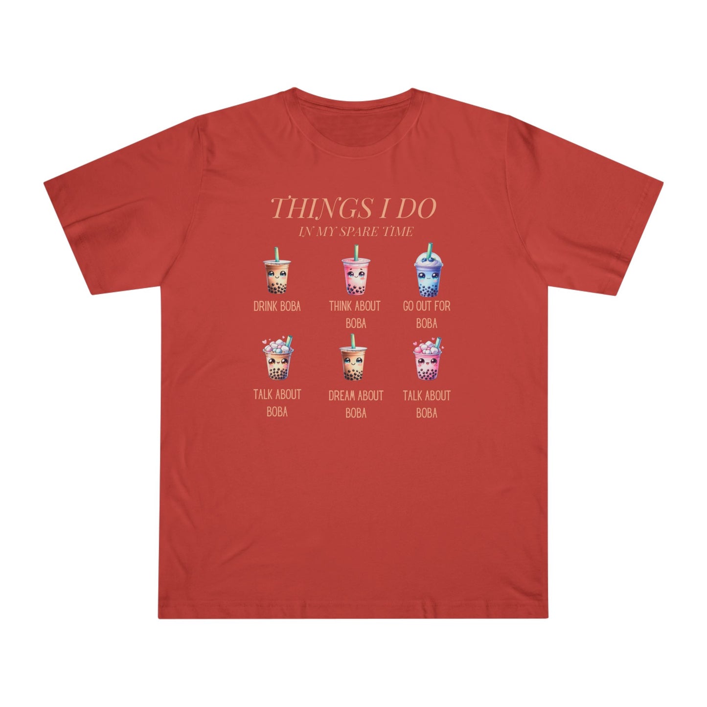 Things I do - Boba Lover's T-Shirt - Dark colors