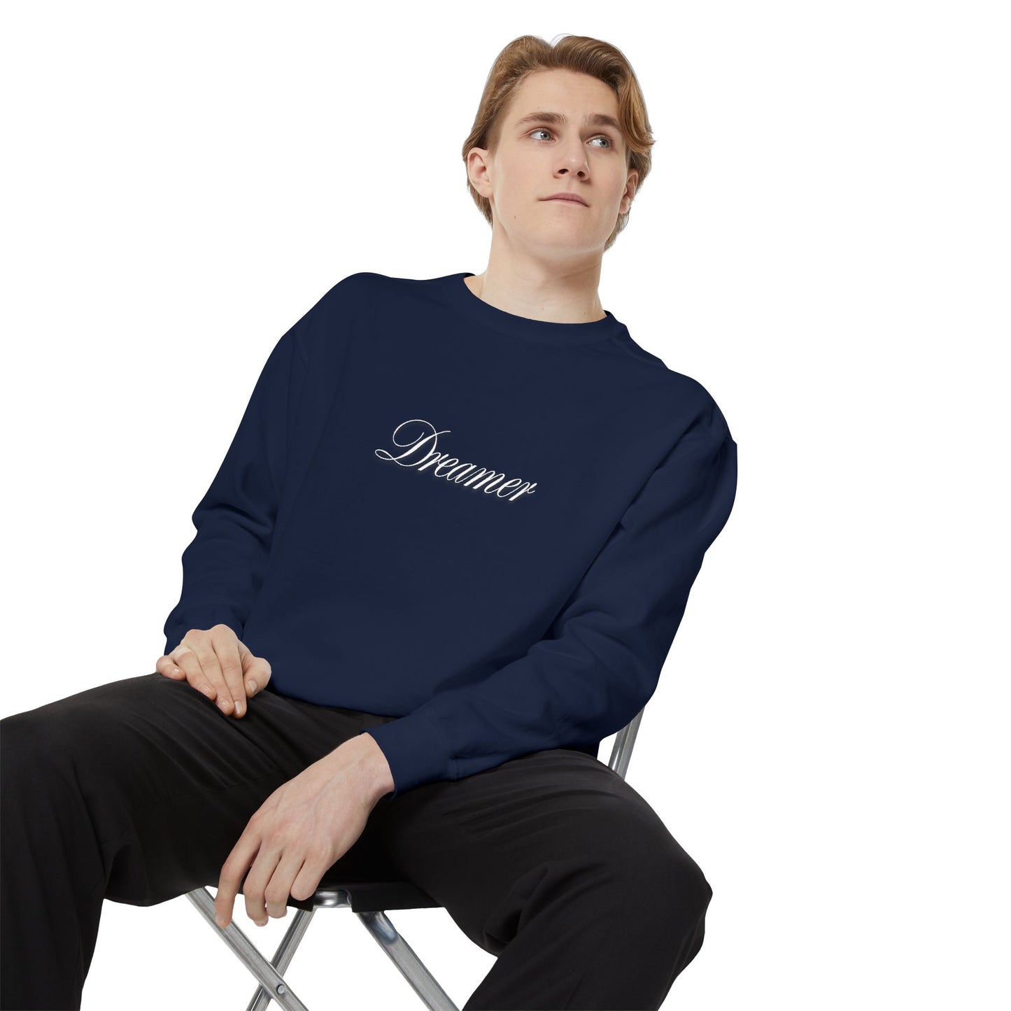 Dreamer Unisex Garment-Dyed Sweatshirt