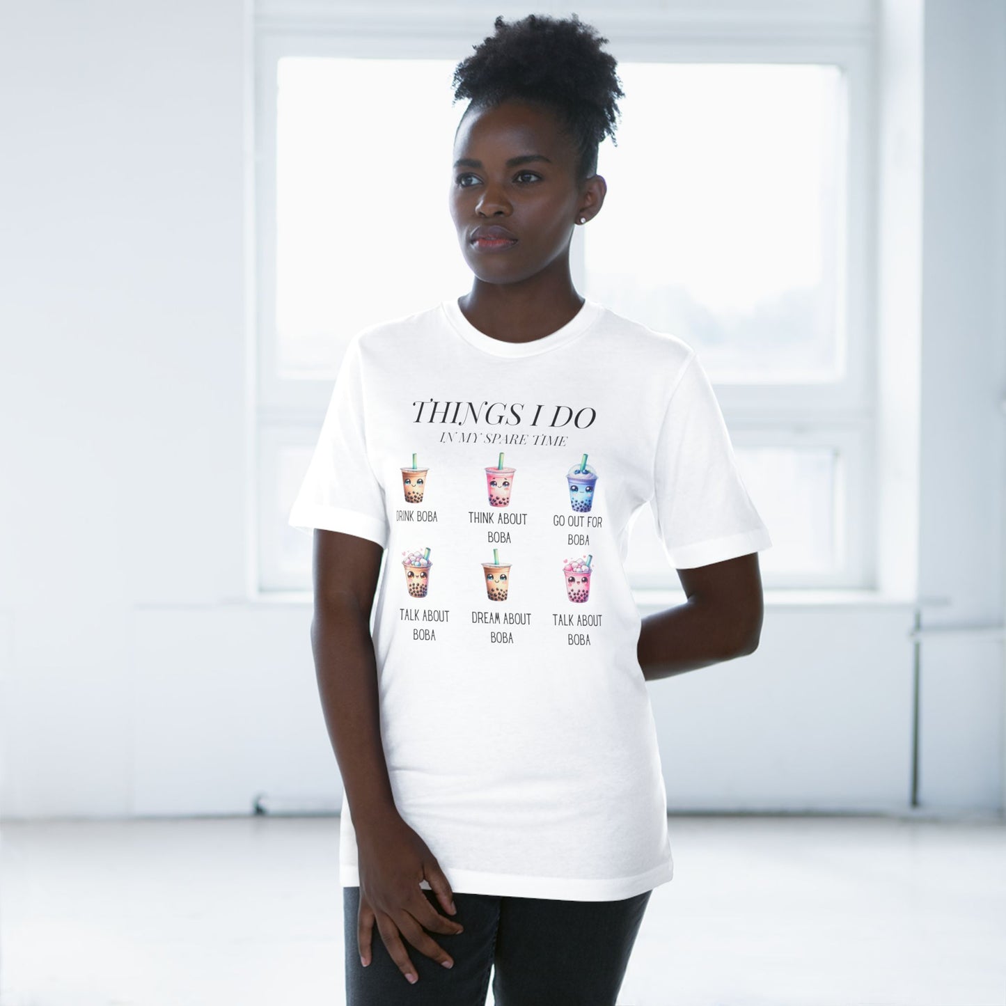 Things I do - Boba Lover's T-Shirt