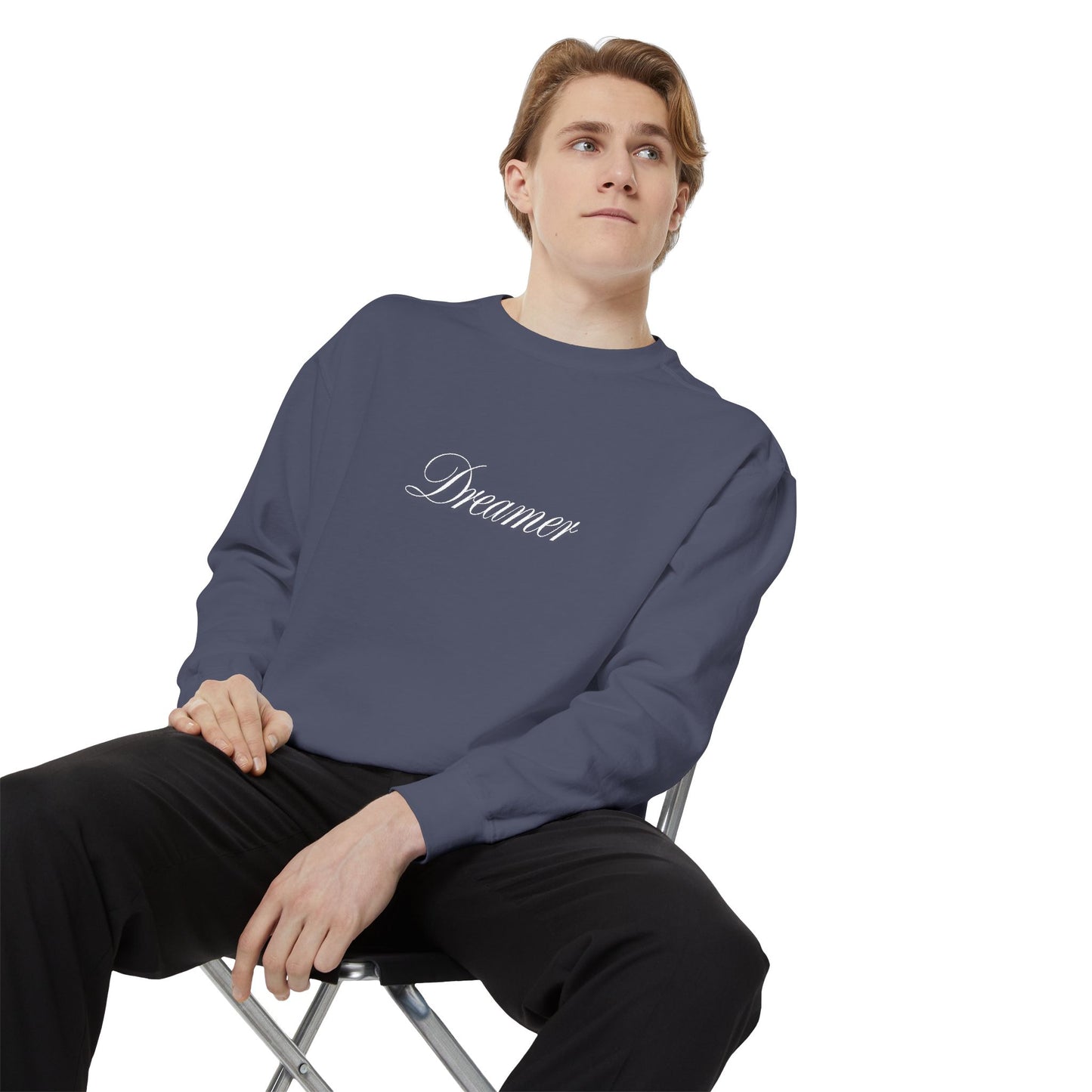Dreamer Unisex Garment-Dyed Sweatshirt