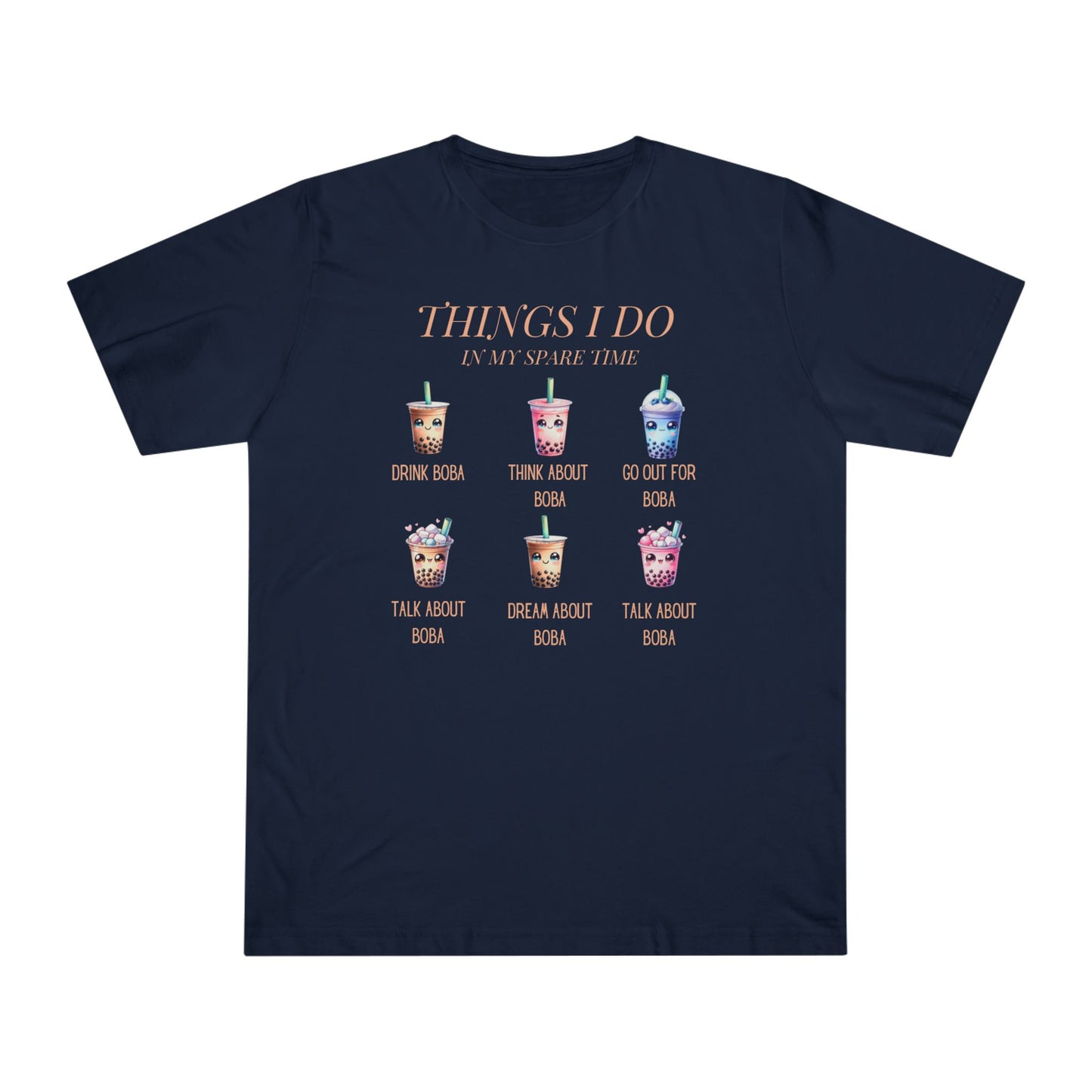 Things I do - Boba Lover's T-Shirt - Dark colors