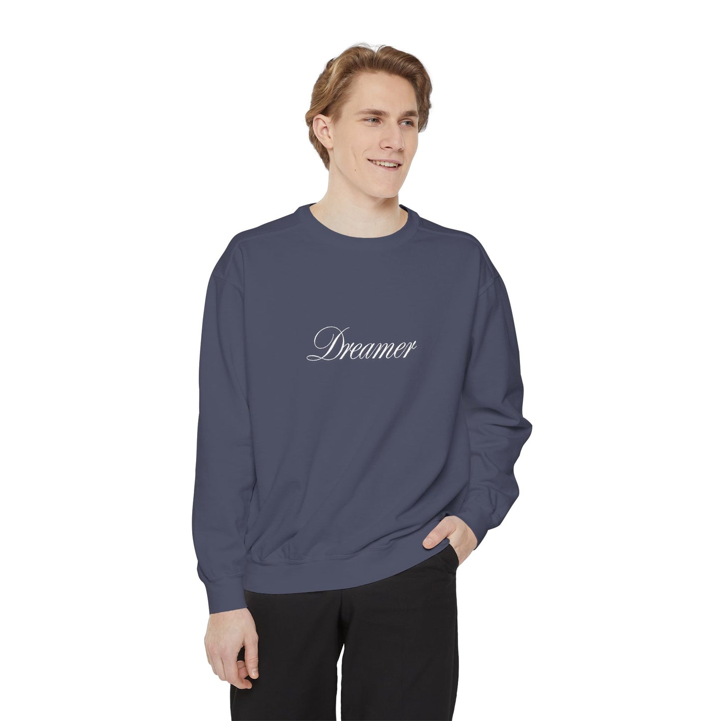 Dreamer Unisex Garment-Dyed Sweatshirt