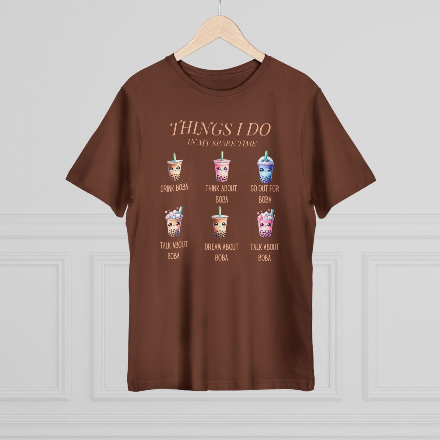 Things I do - Boba Lover's T-Shirt - Dark colors