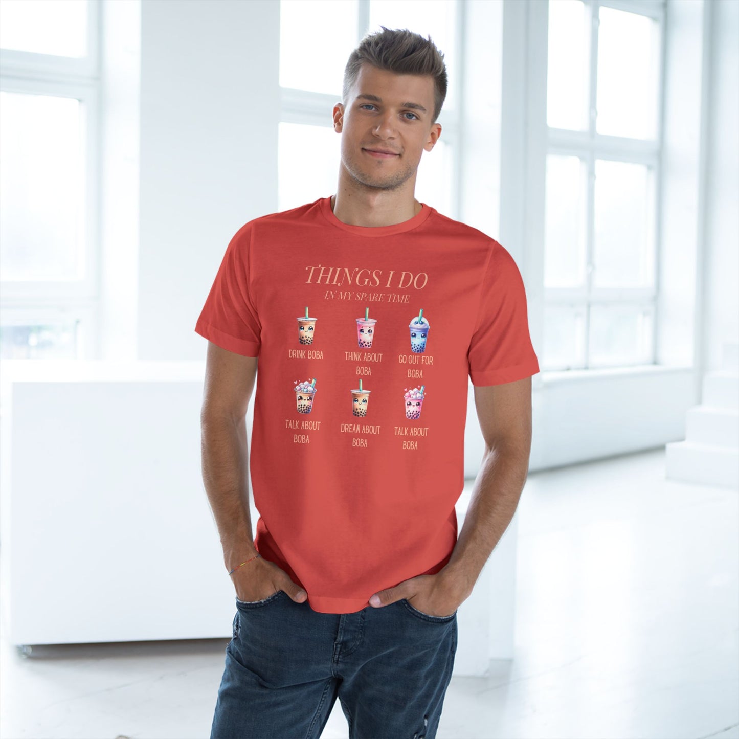 Things I do - Boba Lover's T-Shirt - Dark colors