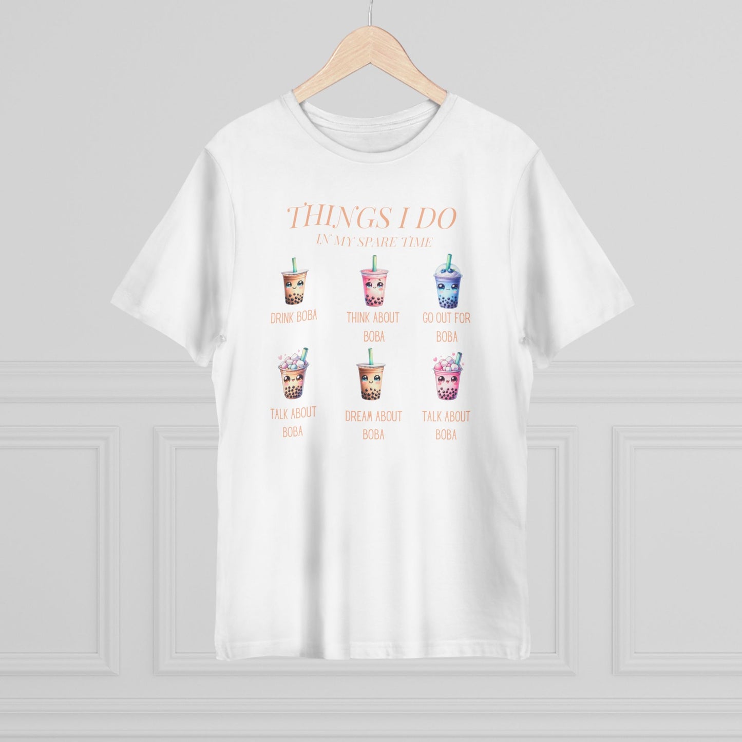 Things I do - Boba Lover's T-Shirt - Dark colors