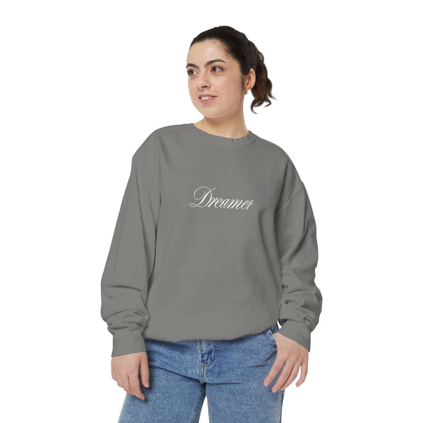 Dreamer Unisex Garment-Dyed Sweatshirt