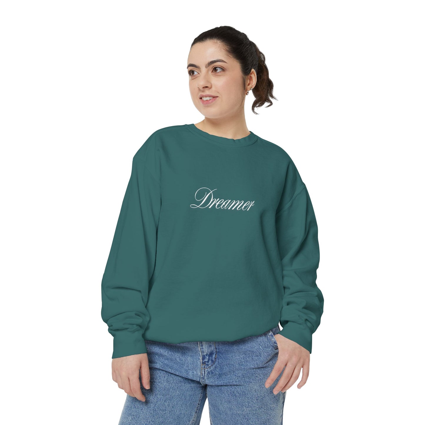 Dreamer Unisex Garment-Dyed Sweatshirt