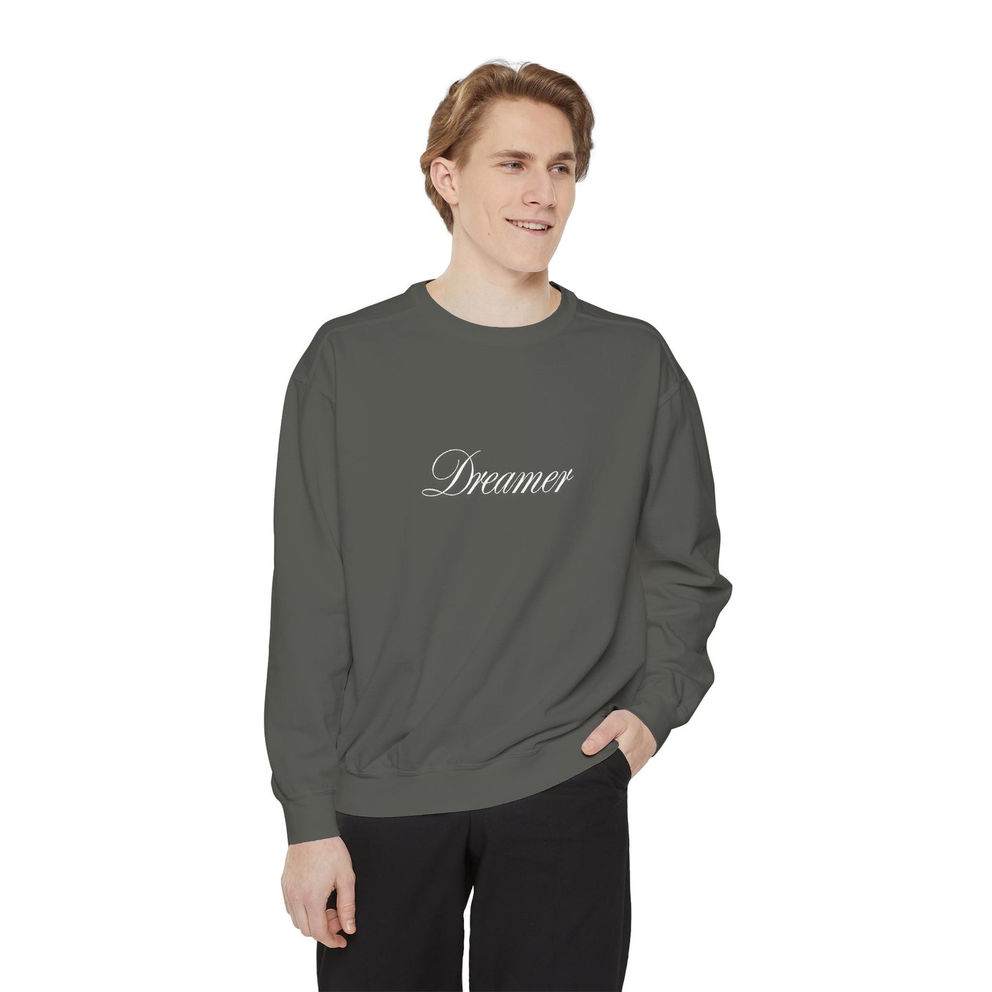 Dreamer Unisex Garment-Dyed Sweatshirt