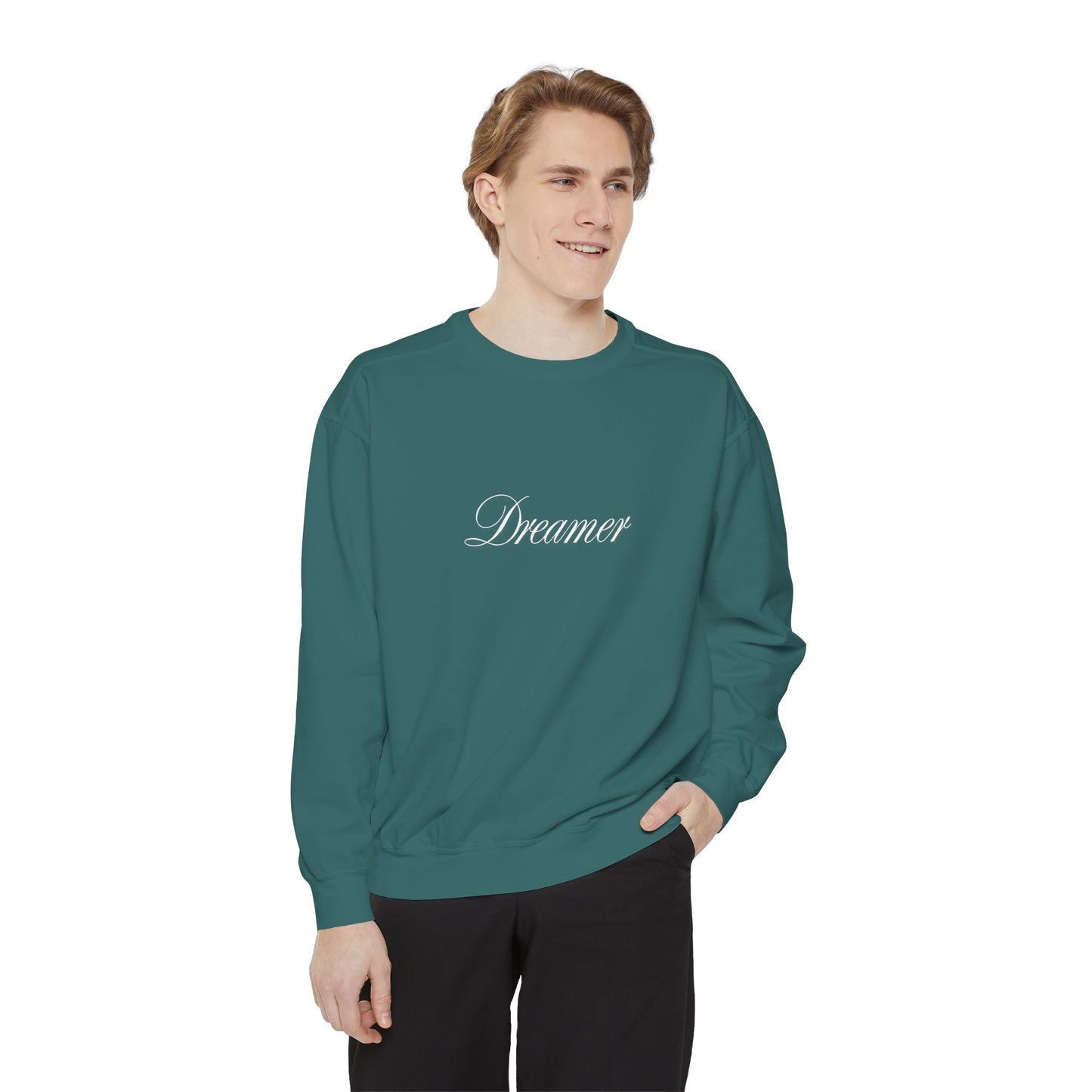 Dreamer Unisex Garment-Dyed Sweatshirt
