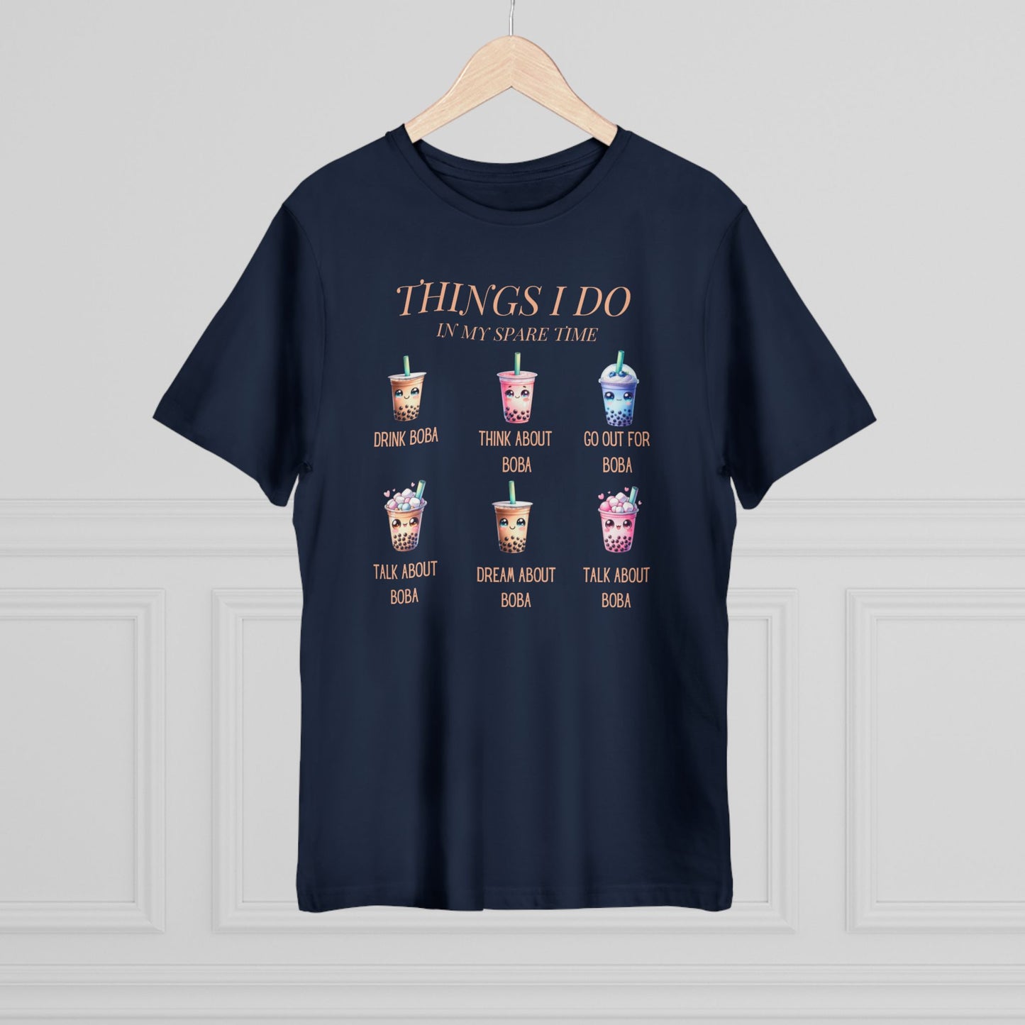 Things I do - Boba Lover's T-Shirt - Dark colors