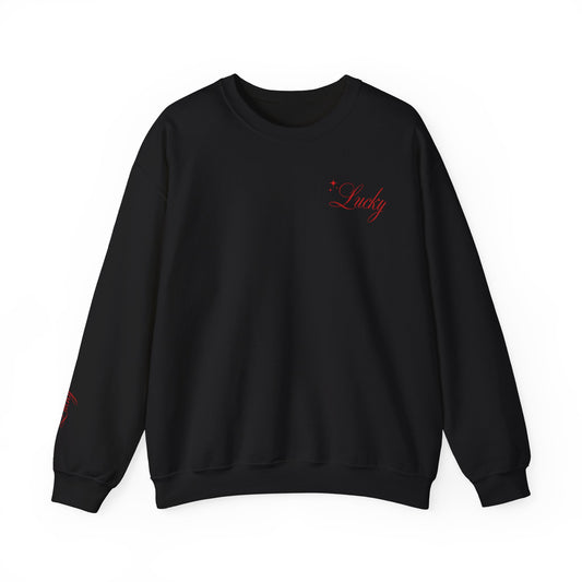 Lucky - Unisex Crewneck Sweatshirt - With wrist text