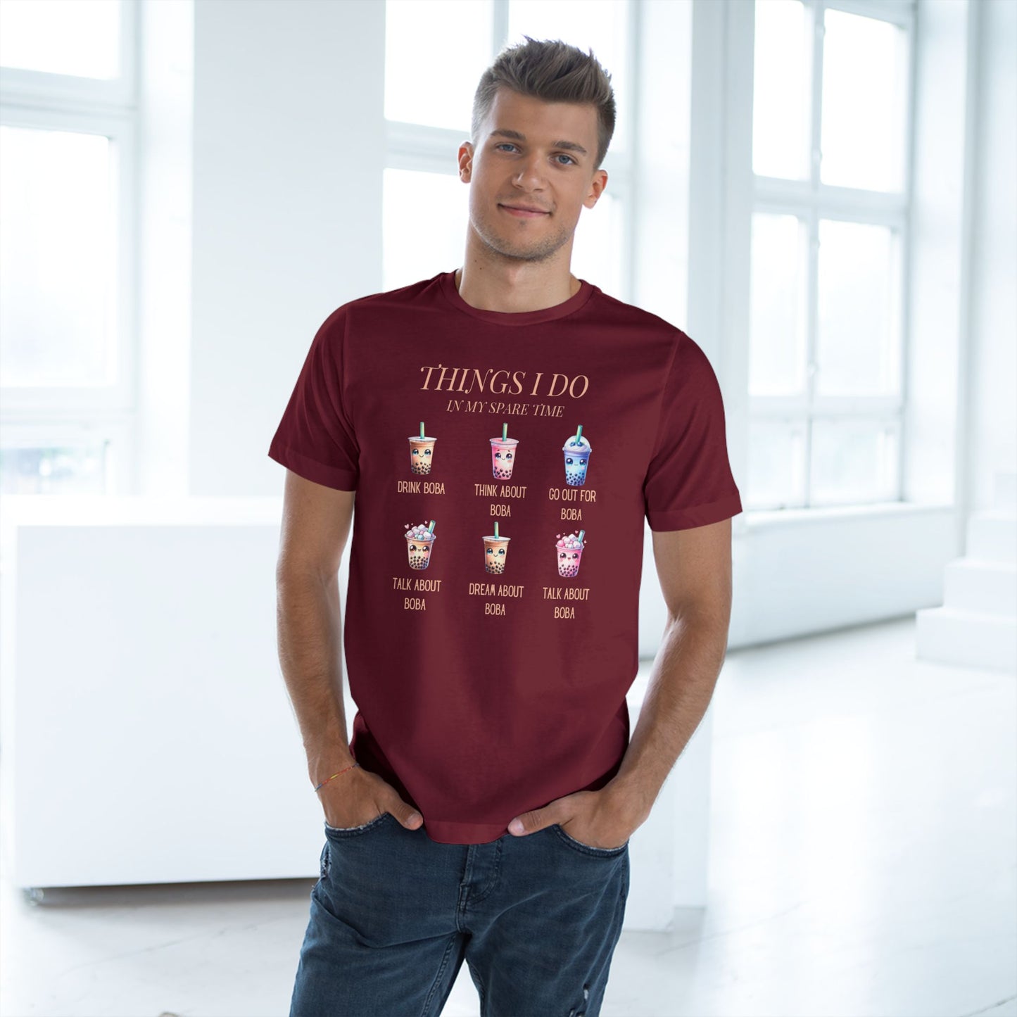 Things I do - Boba Lover's T-Shirt - Dark colors