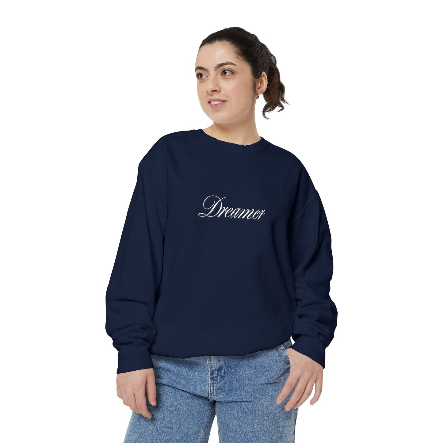 Dreamer Unisex Garment-Dyed Sweatshirt