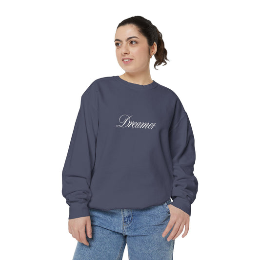 Dreamer Unisex Garment-Dyed Sweatshirt